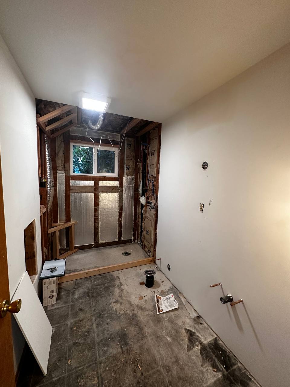 Bathroom Demo Stage