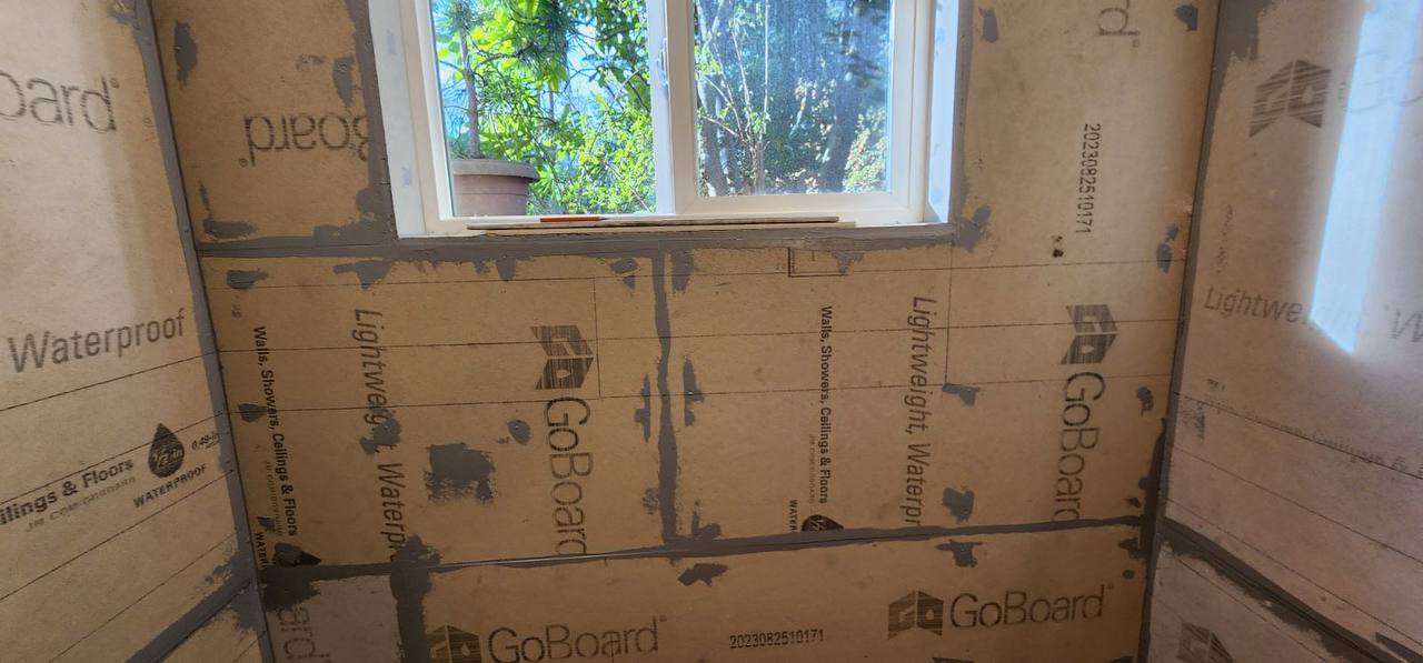 Bathroom Goboard Waterproofing