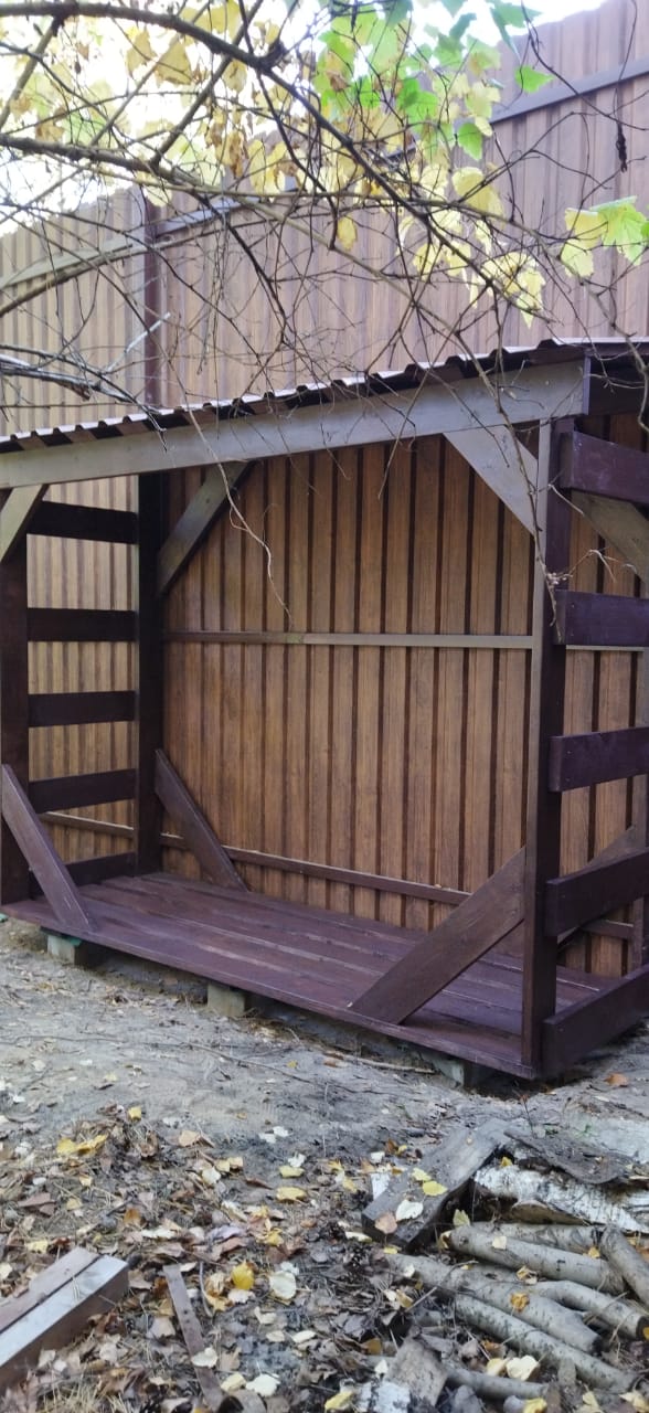 Carpentry Outdoor Wood Storage