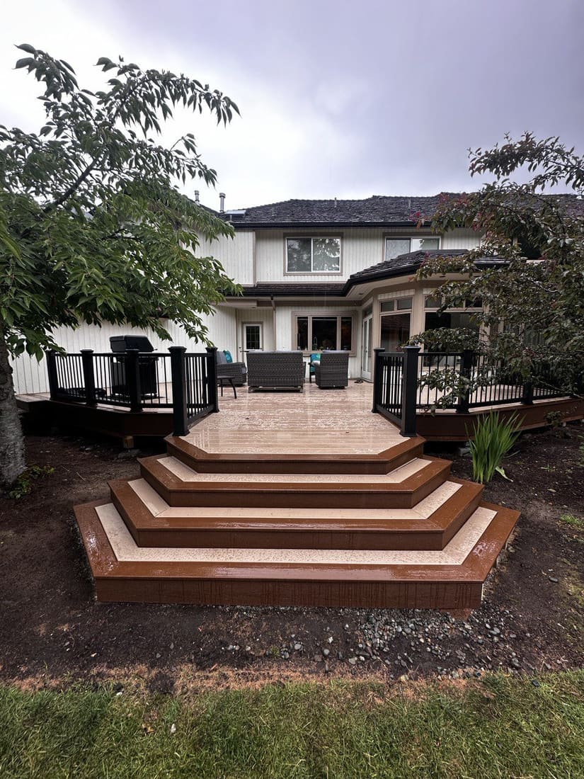 Deck #11 after — finished rebuild