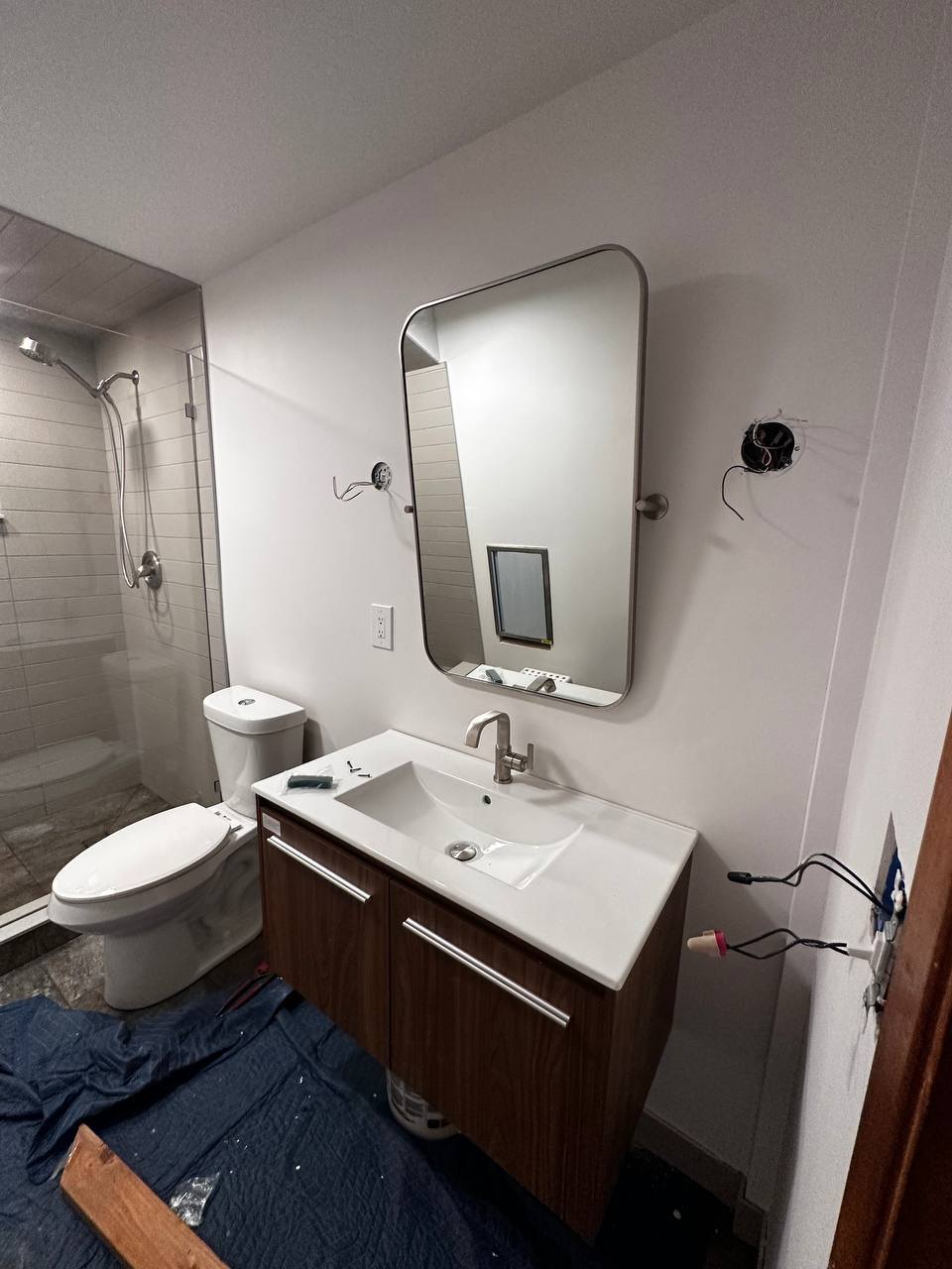 Walk-in shower conversion The Woodlands TX