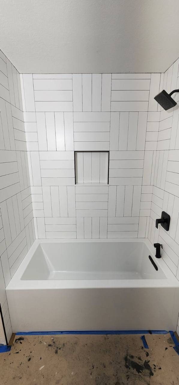 Backsplash and tile floor install package in The Woodlands TX